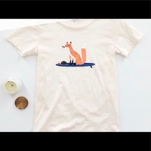 Fox and Turtle Tee
